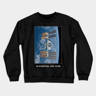 High Resolution Astronomy The International Space Station Crewneck Sweatshirt